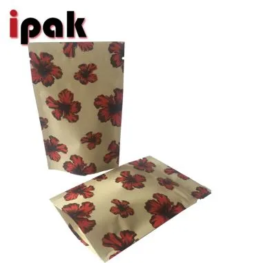 Mála Pacáistiú Tae Seasmhach Grád Bia le Zipper