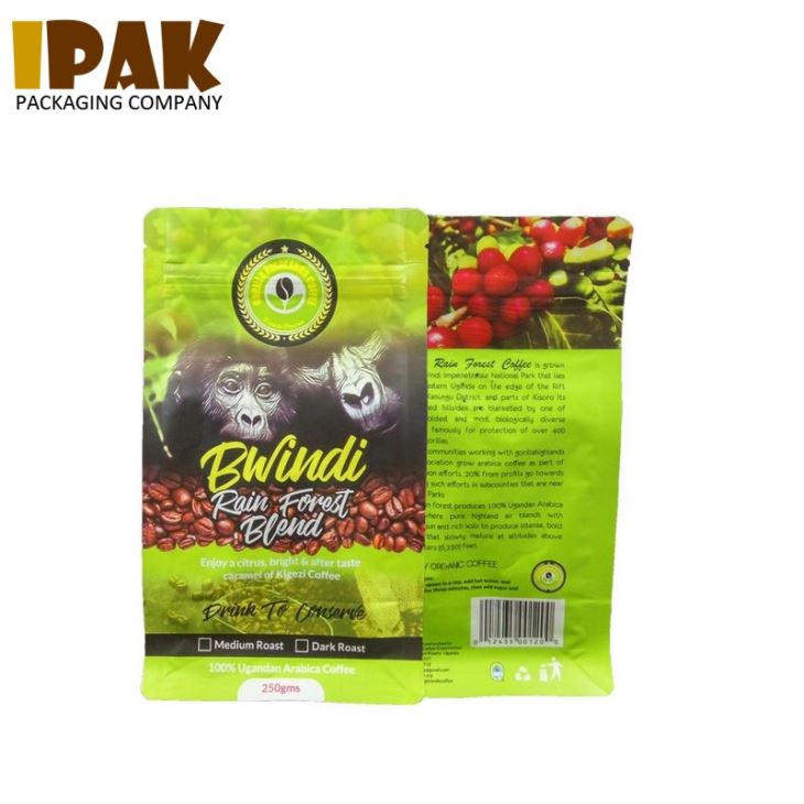 Coffee Beans Packaging Bag With Valve